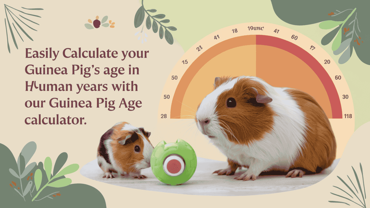 Guinea Pig Age Calculator